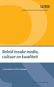 Omslag van Beleid inzake media, cultuur en kwaliteit