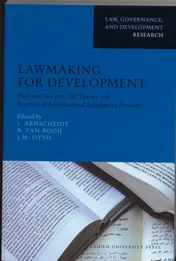 Omslag van Lawmaking for Development