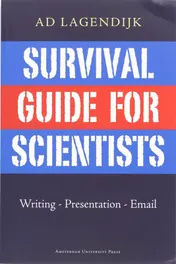 Omslag van Survival Guide for Scientists