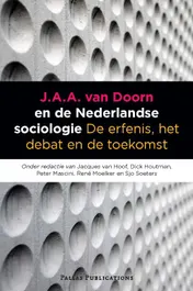 Omslag van J.A.A. van Doorn en de Nederlandse sociologie