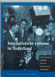 Omslag van Journalistieke cultuur in Nederland