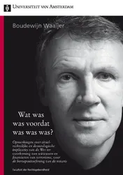 Omslag van Wat was was voordat was was was?