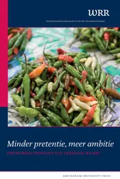 Omslag van Minder pretentie, meer ambitie