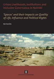 Omslag van Urban livelihoods, institutions and inclusive governance in Nairobi