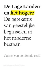 Omslag van De lage landen en het hogere