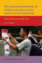 Omslag van The institutionalisation of political parties in post-authoritarian Indonesia