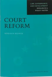 Omslag van Court Reform