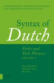 Omslag van Syntax of Dutch