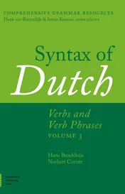 Omslag van Syntax of Dutch