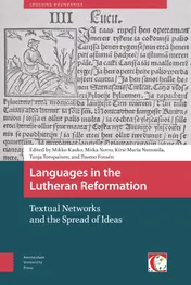 Omslag van Languages in the Lutheran Reformation