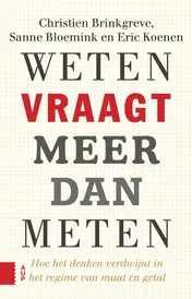 Omslag van Weten vraagt meer dan meten