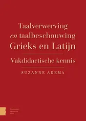 Omslag van Taalverwerving en taalbeschouwing Grieks en Latijn