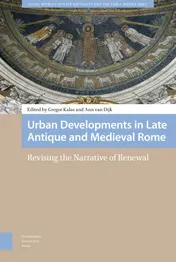 Omslag van Urban Developments in Late Antique and Medieval Rome
