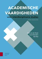 Omslag van Academische vaardigheden voor interdisciplinaire studies