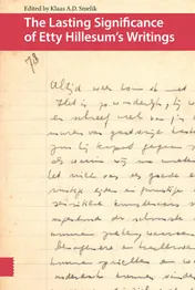Omslag van The Lasting Significance of Etty Hillesum's Writings