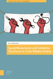 Omslag van Social Movements and Solidarity Structures in Crisis-Ridden Greece