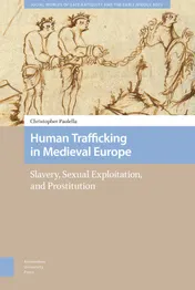 Omslag van Human Trafficking in Medieval Europe