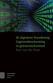 Omslag van De algemene verordening gegevensbescherming in gewonemensentaal