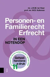 Omslag van Personen- en Familierecht en Erfrecht