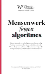 Omslag van Mensenwerk tussen algoritmes