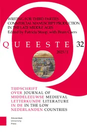 Omslag van Writing for Third Parties. Commercial Manuscript Production In The Late Middle Ages