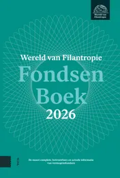 Omslag van FondsenBoek 2026