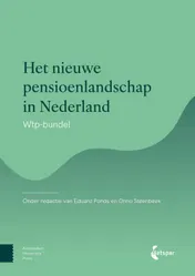 Omslag van Het nieuwe pensioenlandschap in Nederland