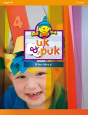 Omslag van Uk & Puk "ik ben bijna 4!" set katern met prentenboek