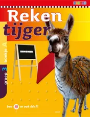 Omslag van TH REKENTIJGER 3A WERKBOEK