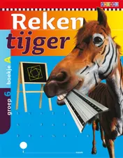 Omslag van TH REKENTIJGER 6A WERKBOEK