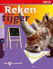 Omslag van TH REKENTIJGER 7A WERKBOEK