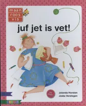 Omslag van Juf Jet is vet!