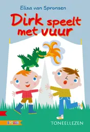 Omslag van Dirk speelt met vuur