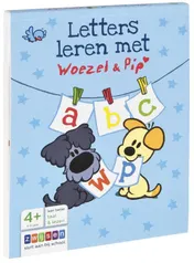 Omslag van Letters leren met Woezel & Pip
