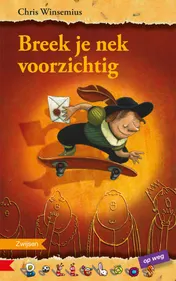 Omslag van Breek je nek voorzichtig