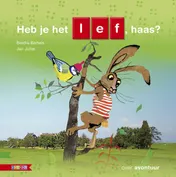 Omslag van Heb je het lef, haas?