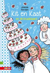 Omslag van Kit en Kaat en de bruidstaart
