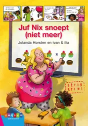 Omslag van Juf Nix snoept (niet meer)