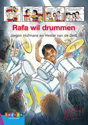 Omslag van Rafa wil drummen