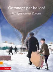 Omslag van Ontsnapt per ballon