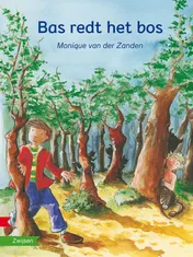 Omslag van Bas redt het bos