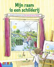 Omslag van Mijn raam is een schilderij