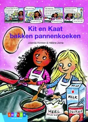 Omslag van Kit & Kaat bakken pannenkoeken
