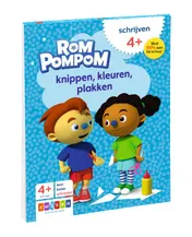 Omslag van Knippen, kleuren, plakken
