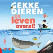 Omslag van Gekke dieren, ze leven overal!