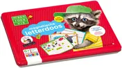 Omslag van Maan roos vis magnetische letterdoos