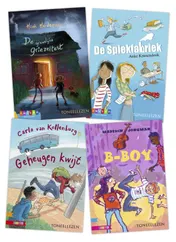 Omslag van Pakket Toneellezen groep 7 (4 titels)