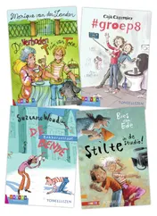 Omslag van Pakket Toneellezen groep 8 (4 titels)