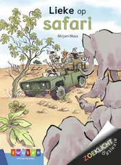 Omslag van Lieke op safari
