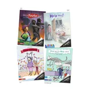 Omslag van Pakket Zoeklicht dyslexie bovenbouw AVI E3-M4-E4 (4 titels)